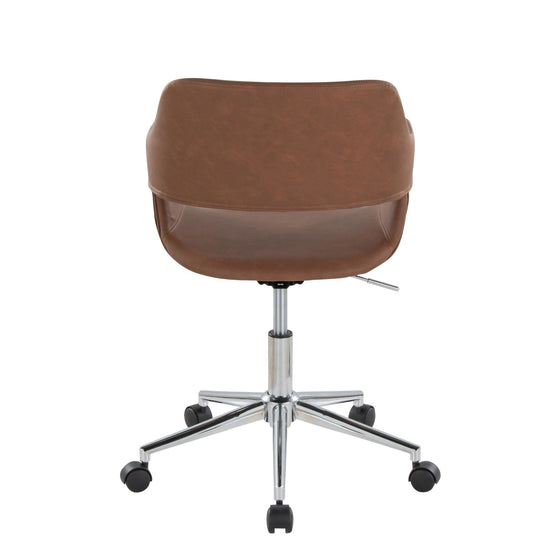 Margarite - Task Chair - Chrome Metal