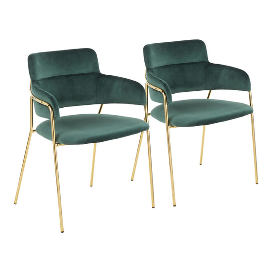 Napoli - Chair - Gold Metal (Set of 2)