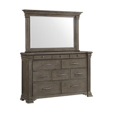  Kings Court - Dresser & Mirror - Gray