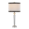 Diamond - Torch 25.75" Crystal Table Lamp (Set of 2) - White