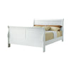 Louis Phillipe Bed White