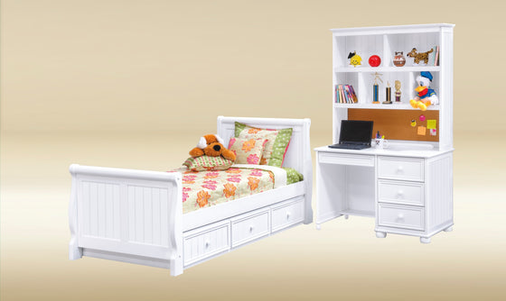 Beadboard Sleigh Bed