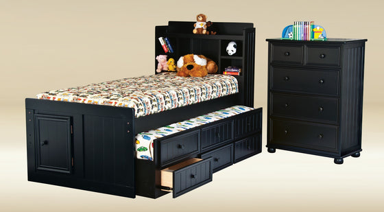 Captains Bookcase Bed