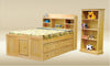 Captains Bookcase Bed