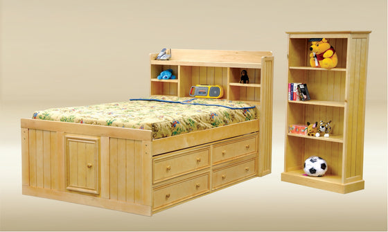 Captains Bookcase Bed