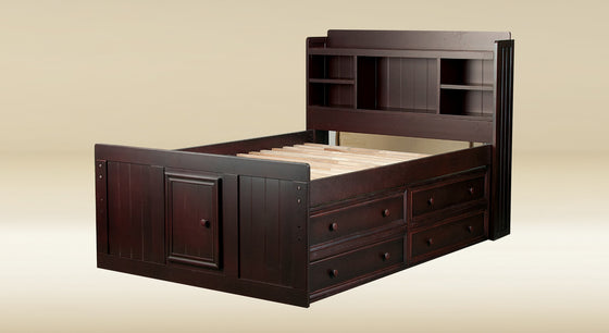 Captains Bookcase Bed