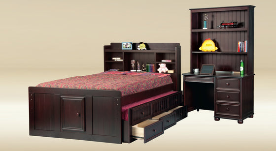 Captains Bookcase Bed