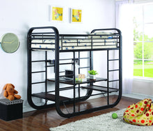  LAST CHANCE! Archer Full Convertible Bunk Bed with Desk/Table