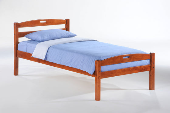 Sesame Hardwood Platform Bed